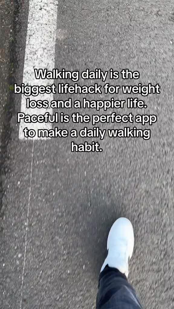 Make a walking habit with Paceful