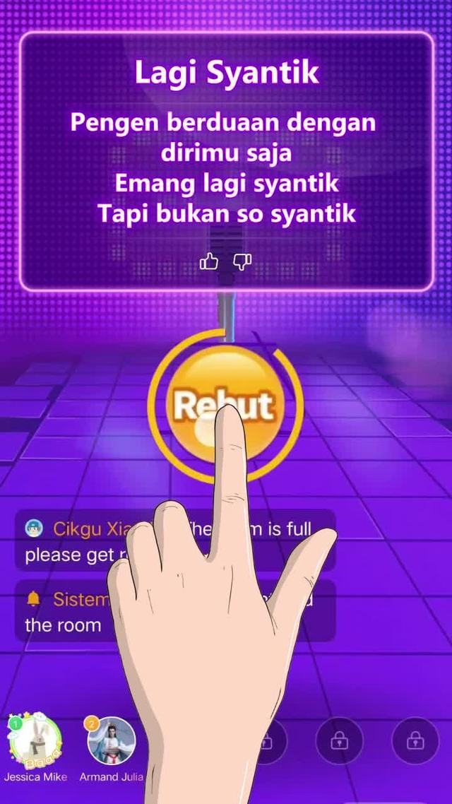 Ayo ke WePlay,bermain Mic Grab bersama si ganteng dan si cantik!