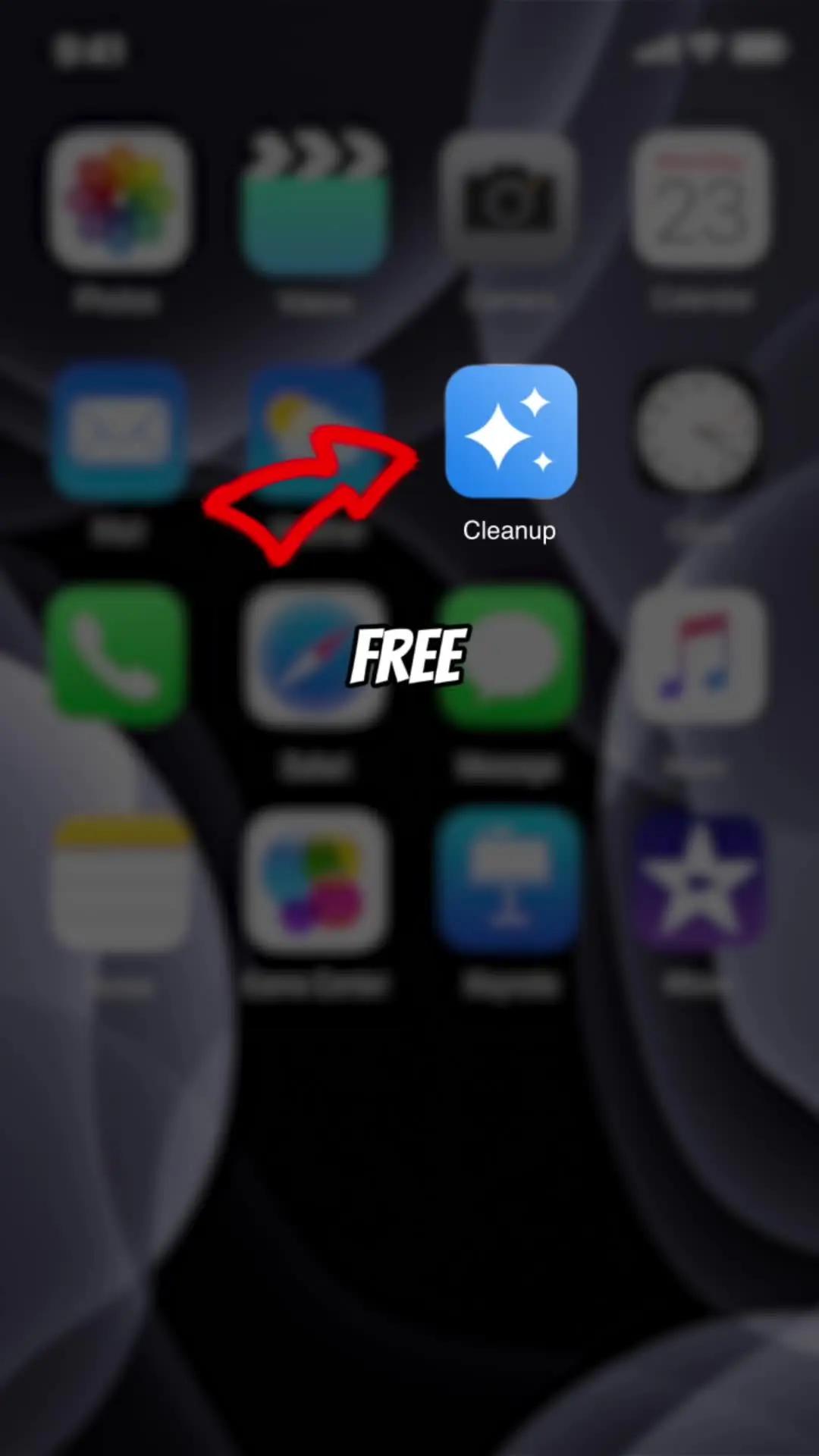 Free up iphone storage in seconds with Cleanup