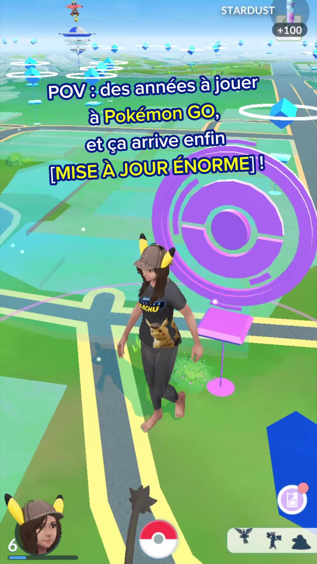 Pokémon GO s’offre une nouvelle jeunesse avec une refonte graphique ! 