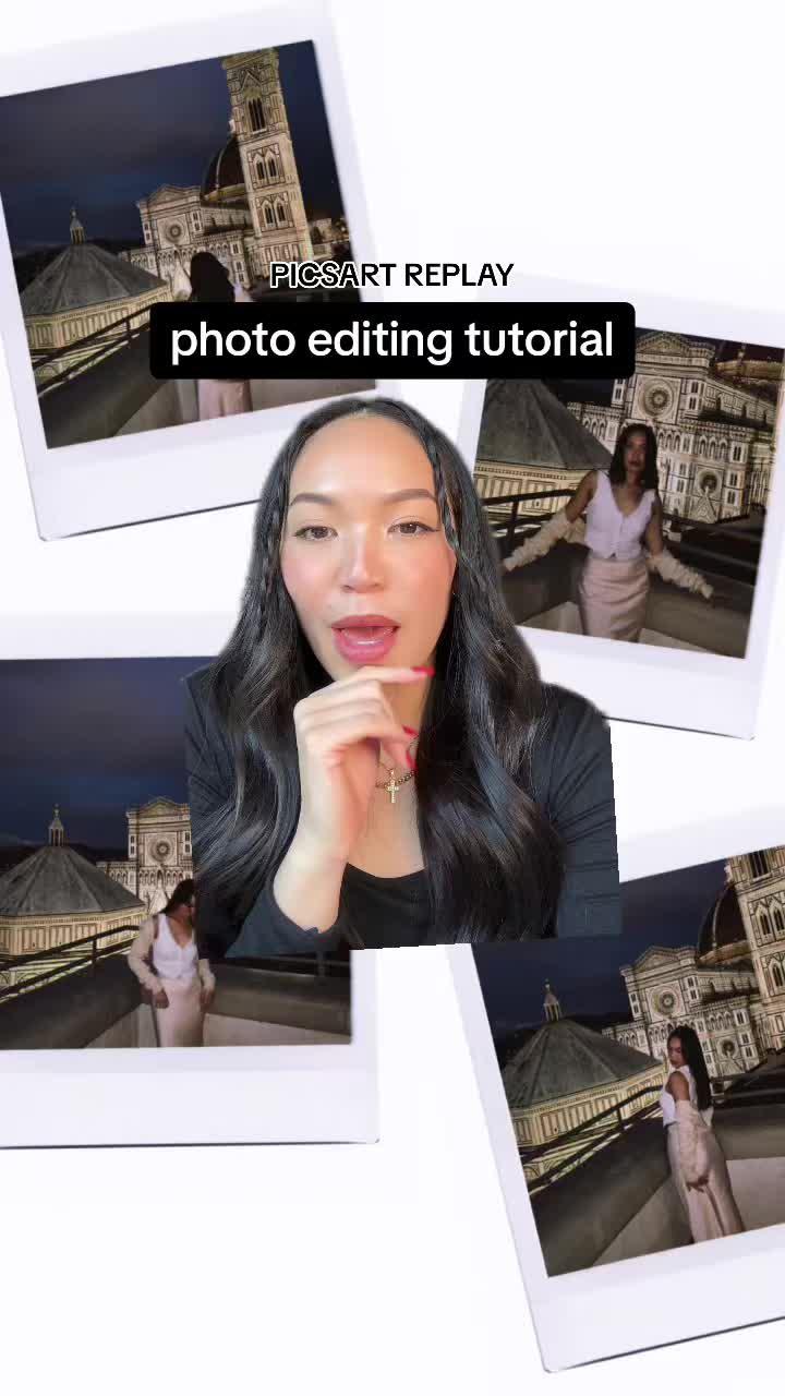 #ad how to get the "polaroid edit" on your photos📸✨ 1. @Picsart AI Photo Editor, Video app  2. replay  3. search polaroid  4. select whatever reply you want to use + upload your photos + adjust!  #picsartparnter #contentcreatortips #photoeditingtips #photoediting