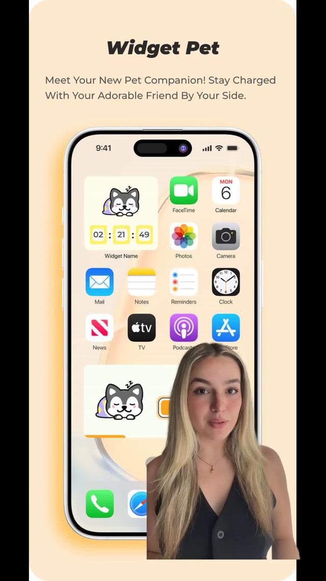 Cute Dynamic Animals Widget