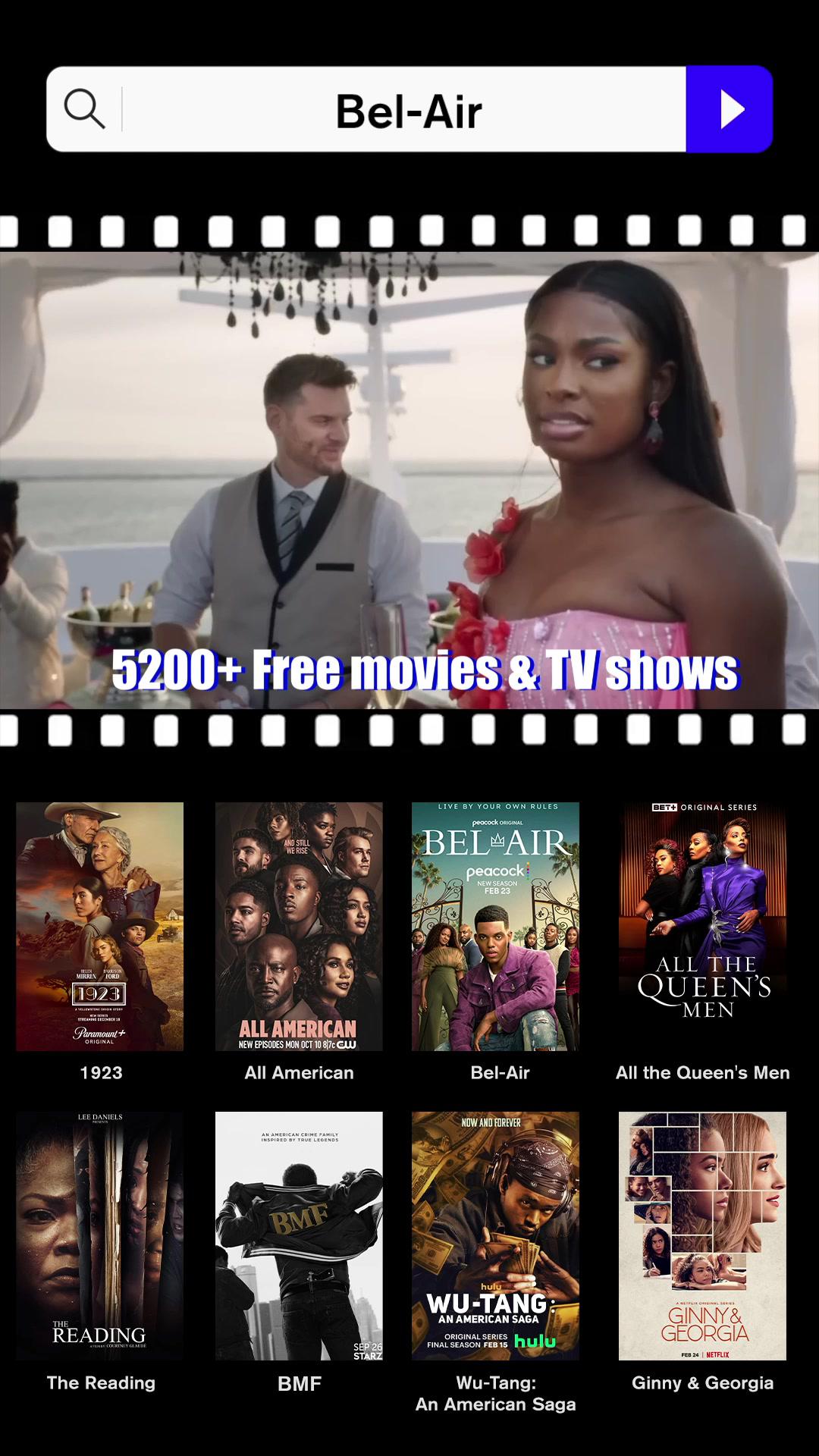 Download to watch the hottest movies and series for free