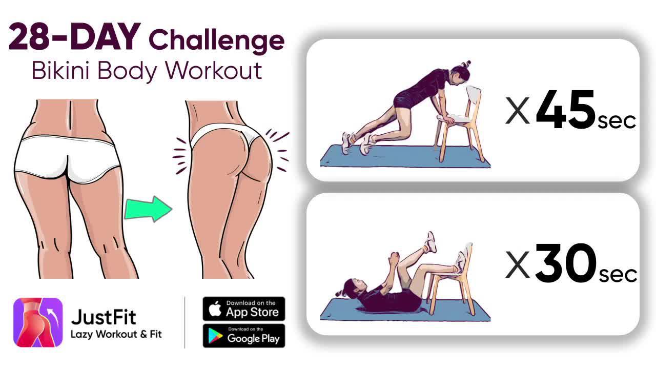 7-day Fitness Challenge! NO JUMPING, NO PAIN!