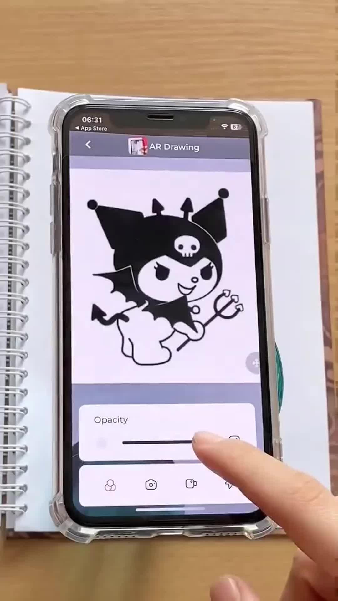 Draw easier with this AR Draw app!