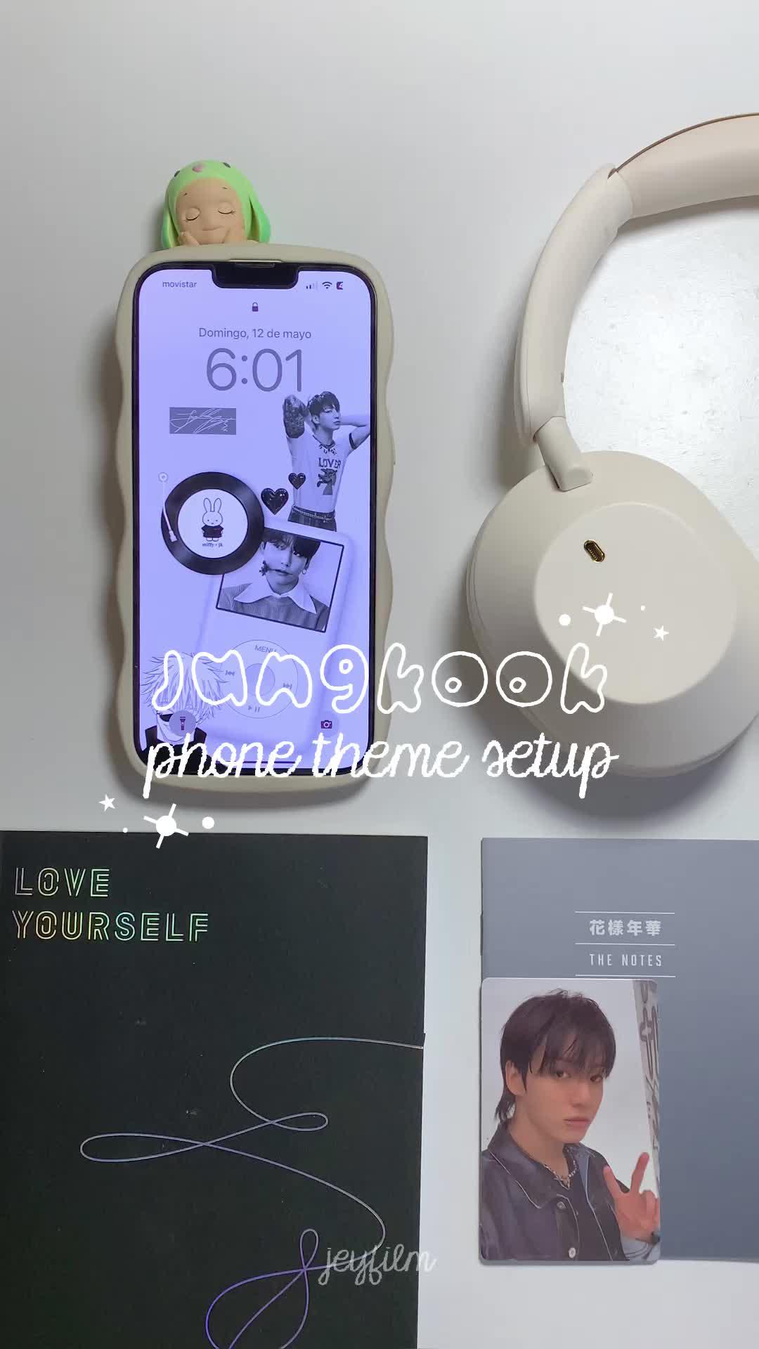 jungkook phone theme with mico app 🐰#jungkook #micoapp #bts #army #kpop #kpopphotocards #kpopcollection #kpopcollector #homescreen #lockscreen #widget #app #aesthetic #phonetour #wallpaper #whatsonmyphone #widgetapps #iphonewidget #jungkook