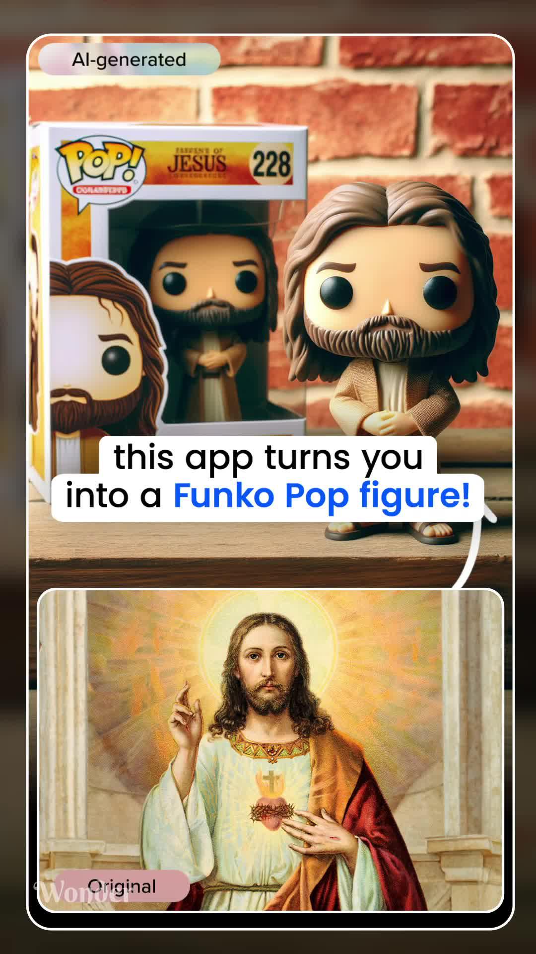 This app turns your photos into amazing AI images!