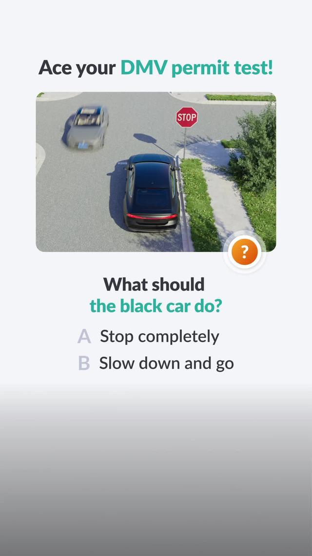 Study for your DMV permit test now!