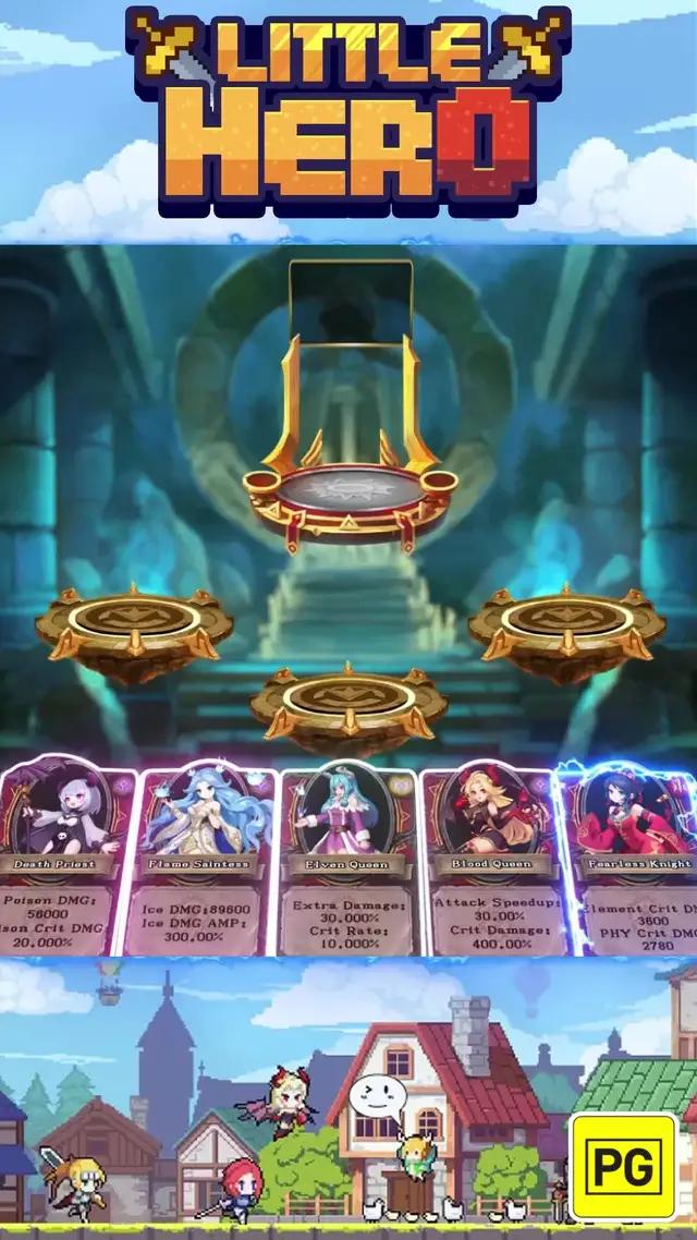 Extremely popular idle RPG - Embark on a journey for peace with your hero team!