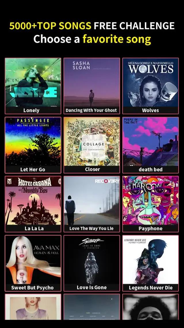 Profitez de la musique et frappez le rythme!