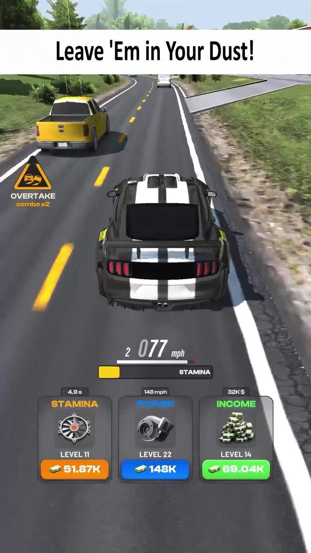 Nothing is better than overtake in the highway!