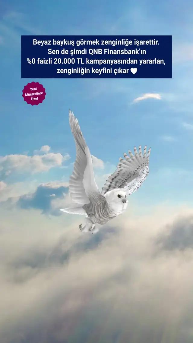 Yeni Müşterilere Özel Faizsiz 20.000 TL Fırsatı QNB Finansbank'ta!
