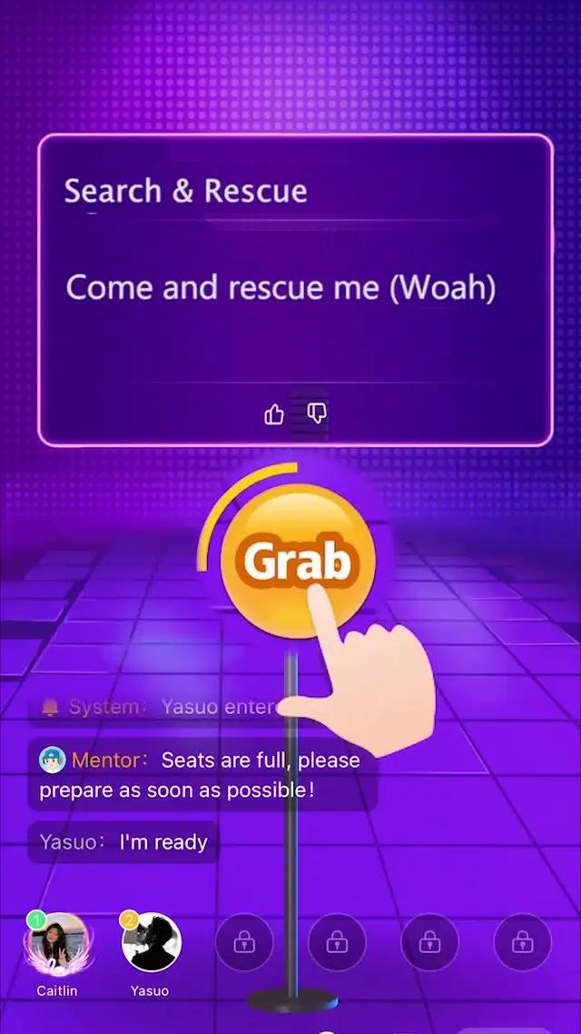 karaoke game that is suitable for playing with friends.