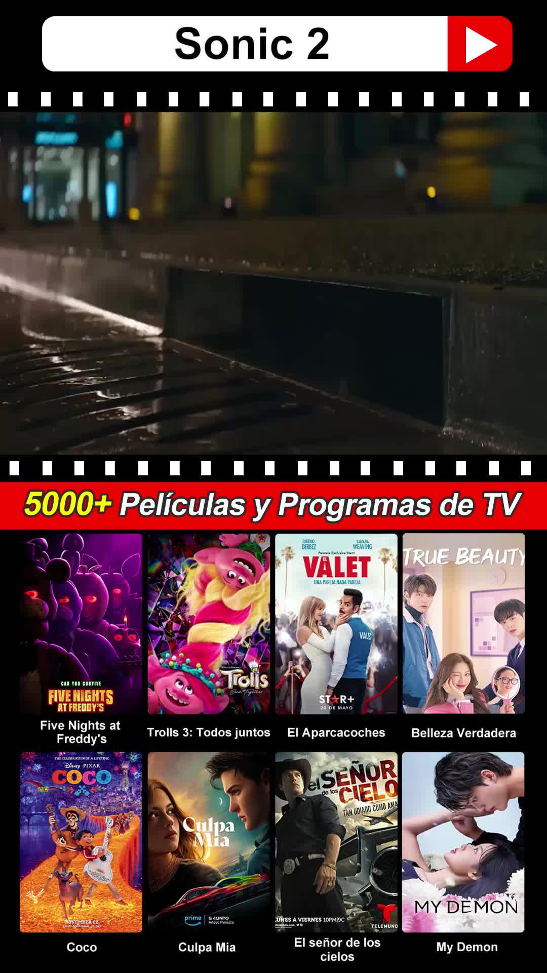 Convierte tu teléfono en una sala de cine