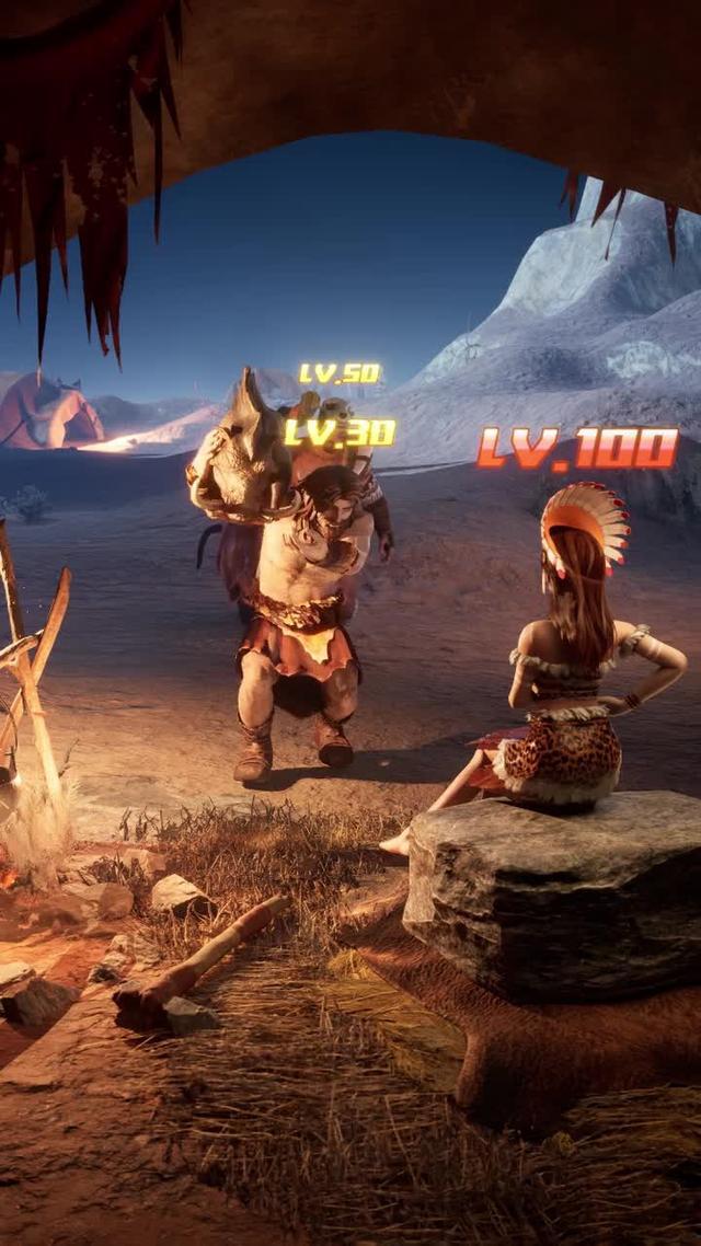 登錄贈送100抽！金光英雄、VIP免費送！全球火爆的策略手遊《原野傳説：史前萬年》携豪禮登陸台灣！讚誒！