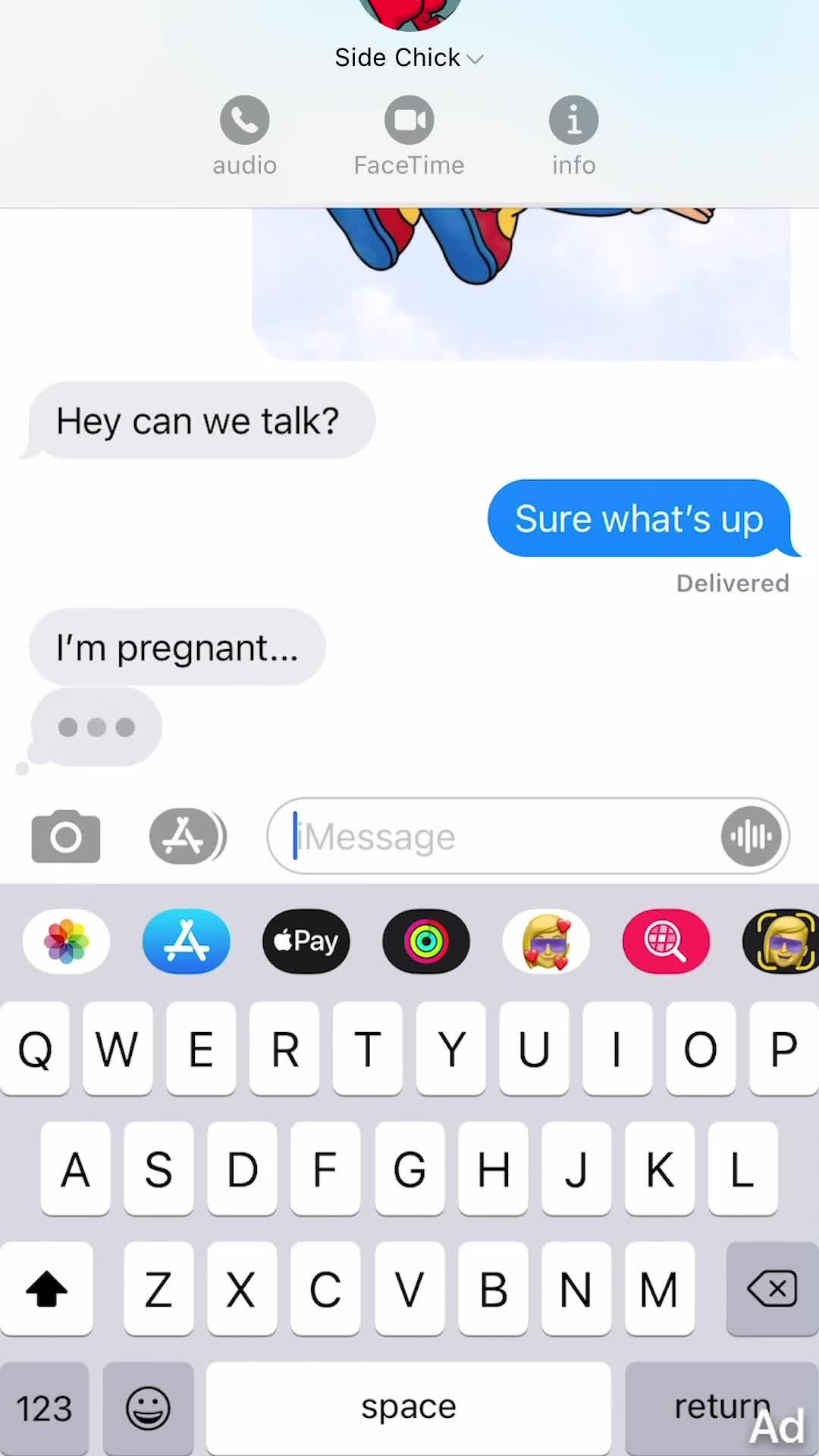 Send funny stickers and prank your friends!