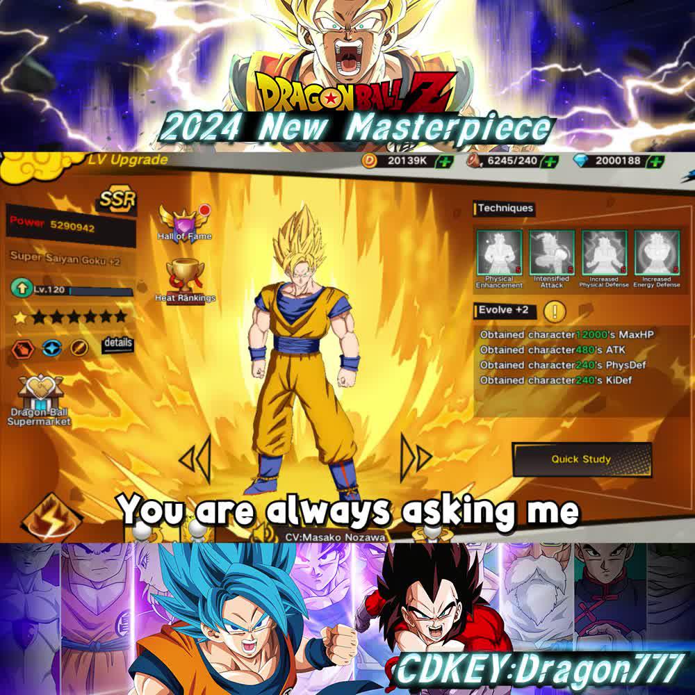 Collect Dargon Balls to summon your Shenron!