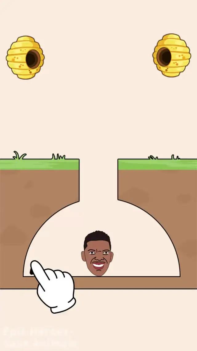 Draw to save the man!