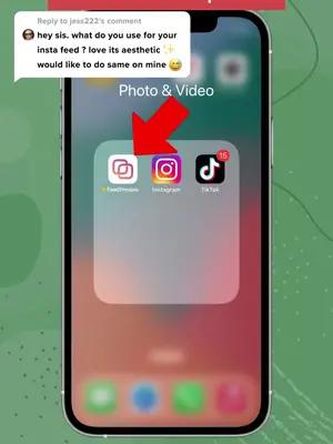 Organize & improve aesthetic of your feed