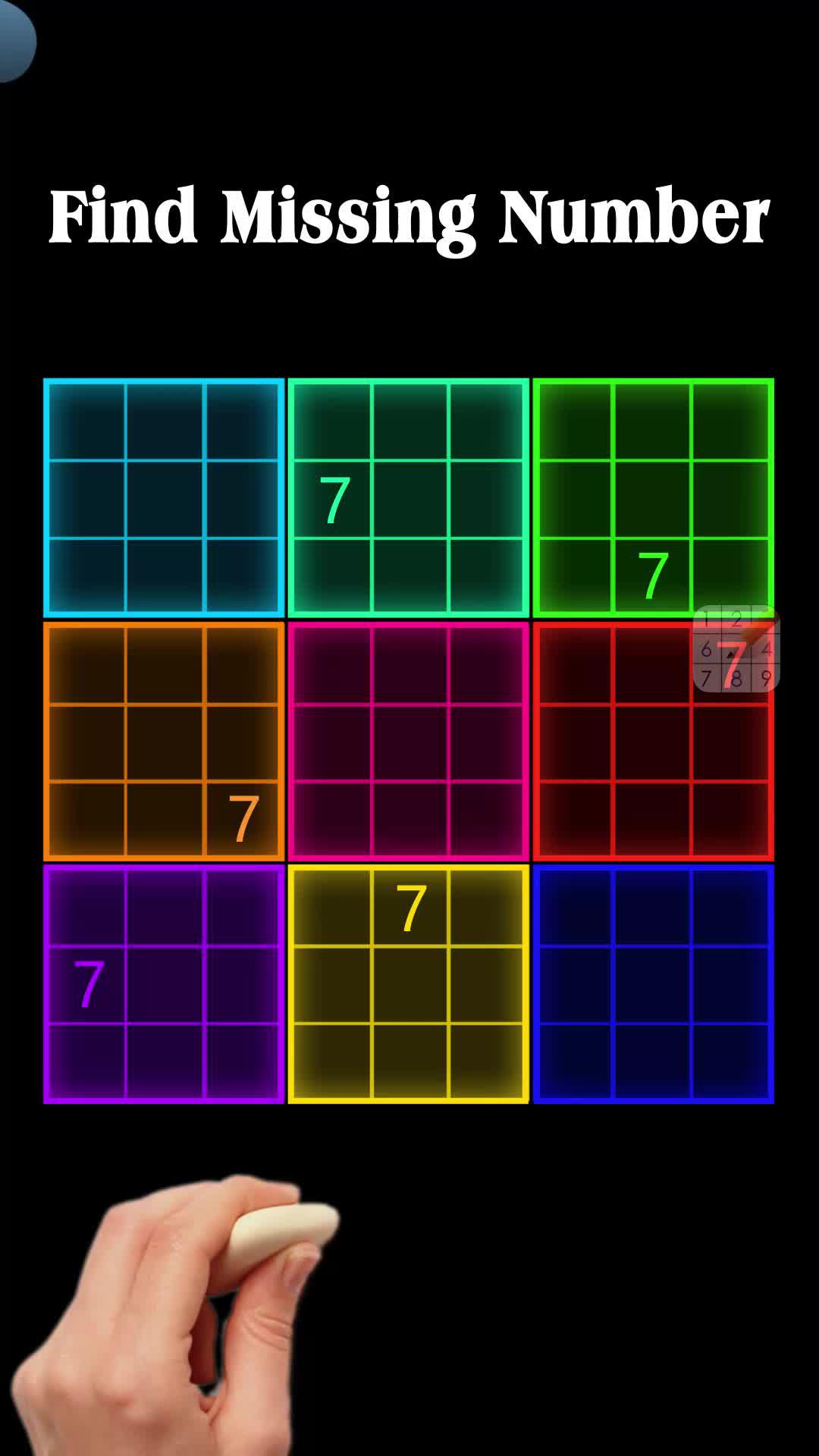 Sudoku Challenge!!Addictive puzzle game!!