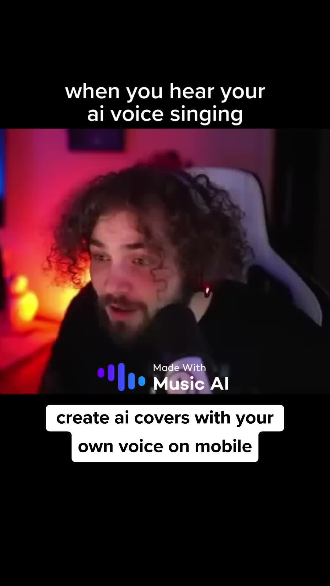 Create AI covers with your own voice on mobile