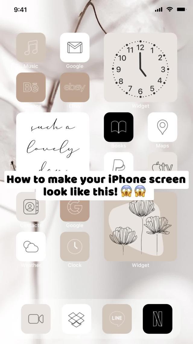 Maximize your home screen themed day!