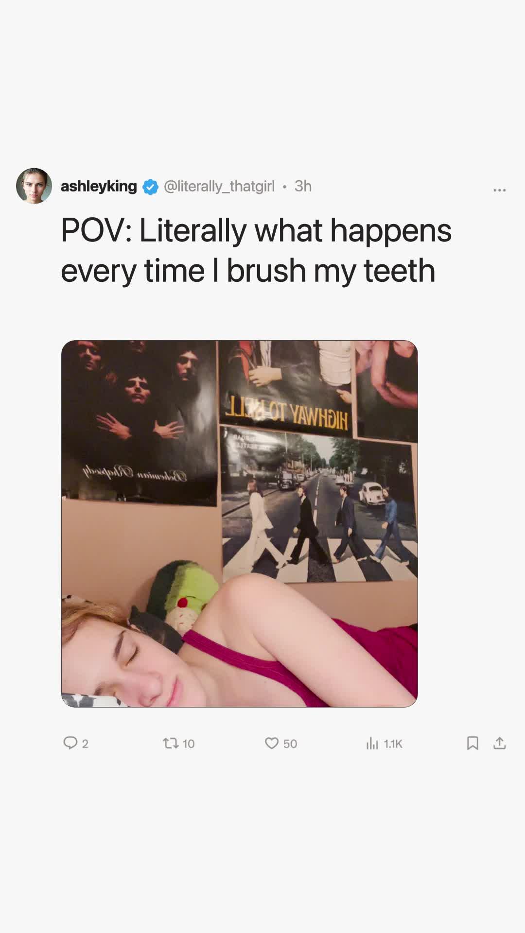 Now it's my pet taking care of me instead of me taking care of my pet!