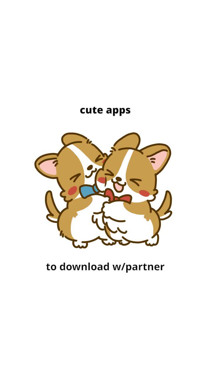 It's amazing to have an adorable app in my phone!