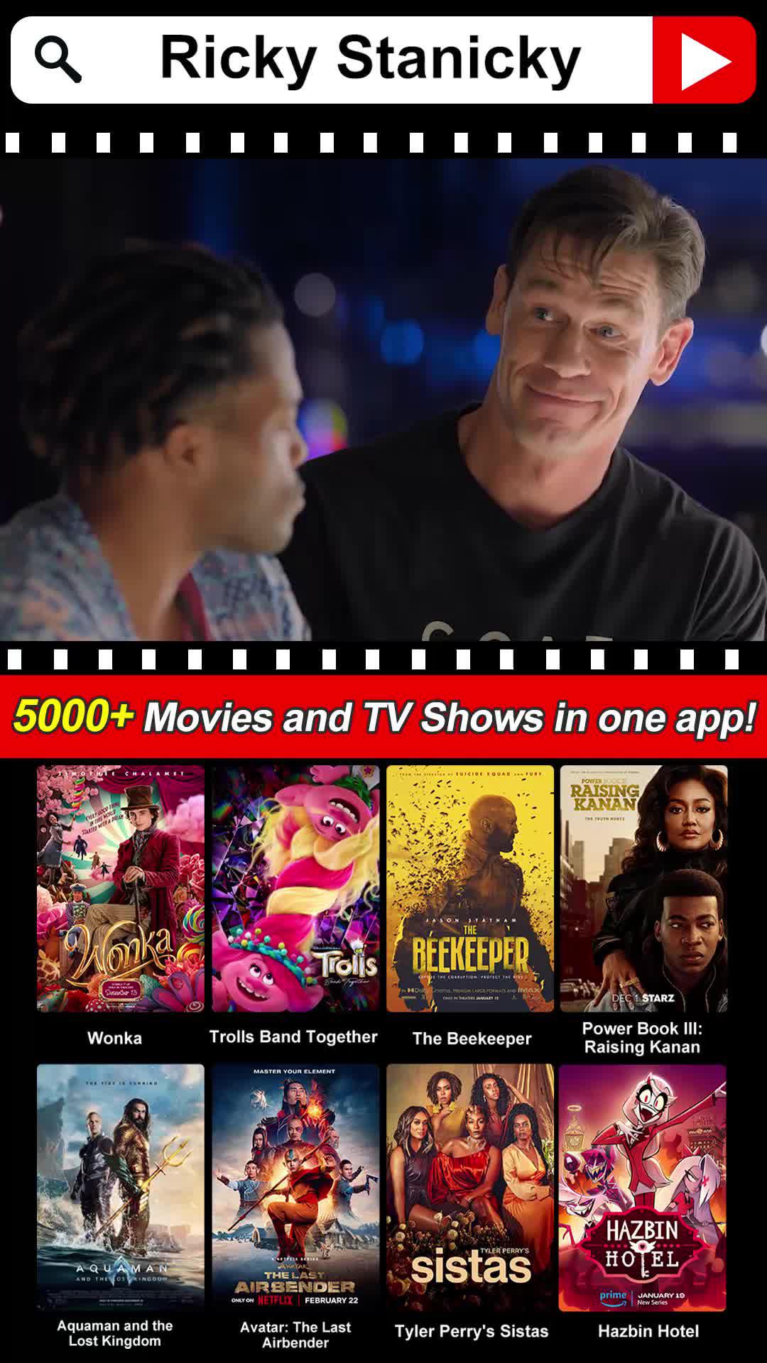 Live updates of popular movies