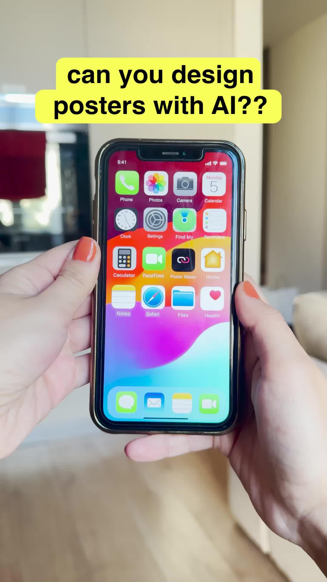 Customize your posters or create your own posters in easy clicks!