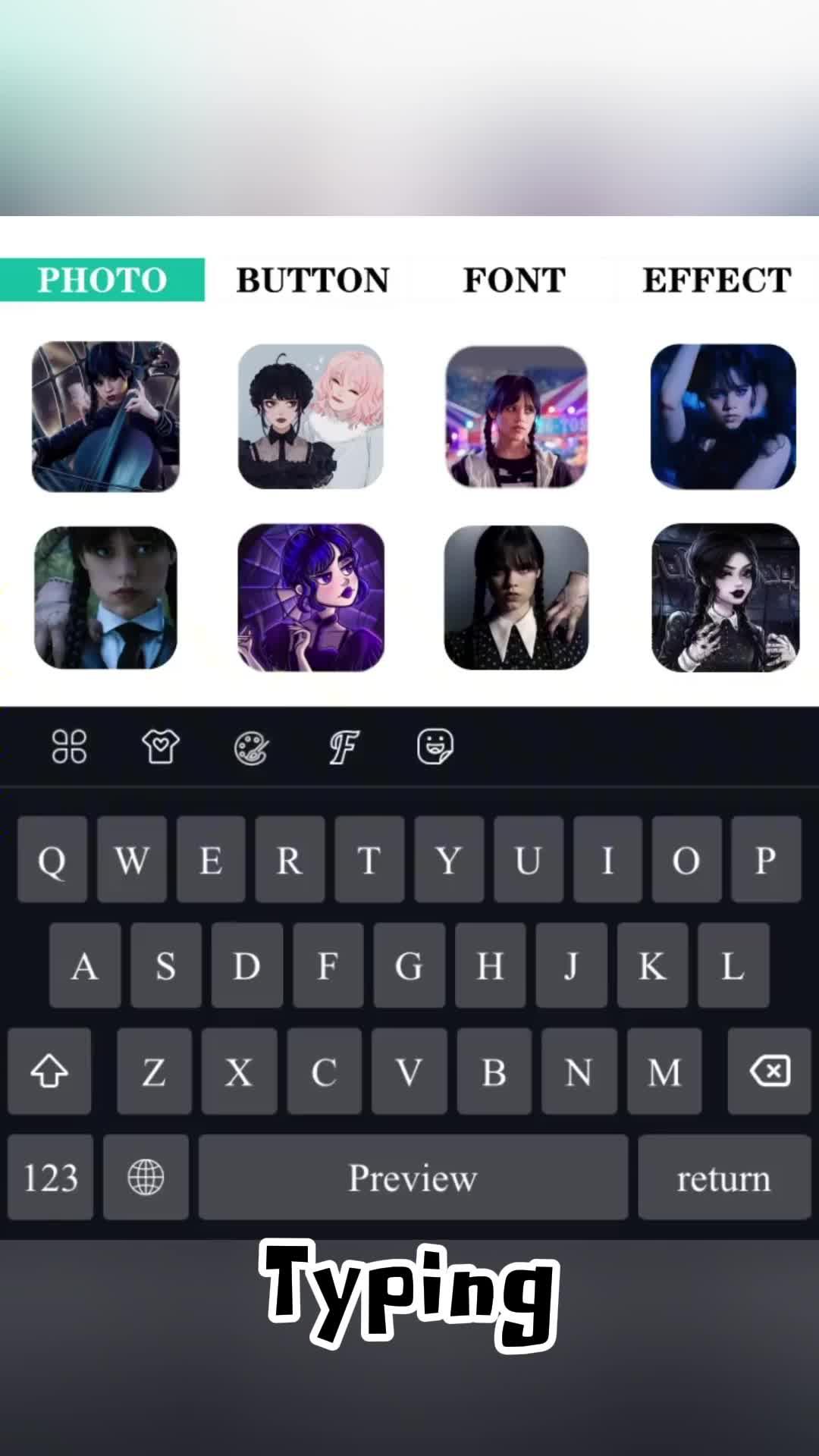 Set exclusive  keyboard& themes for your Phone