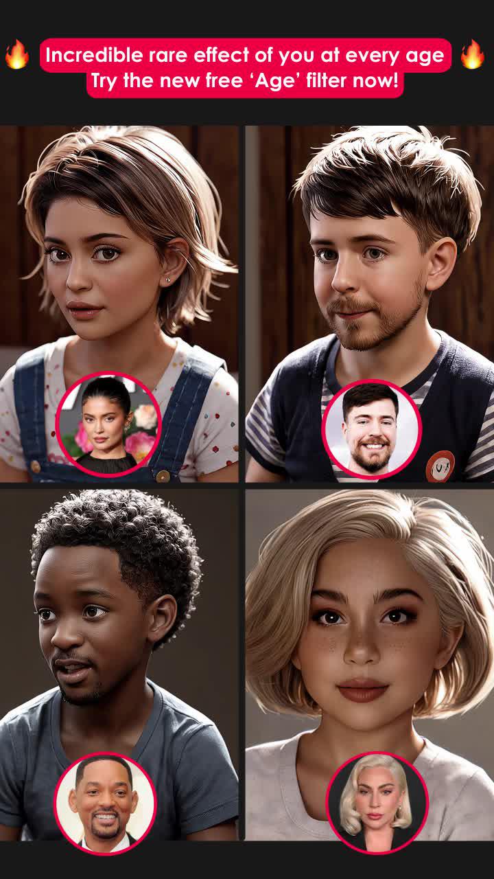 Try new haircuts using ai !