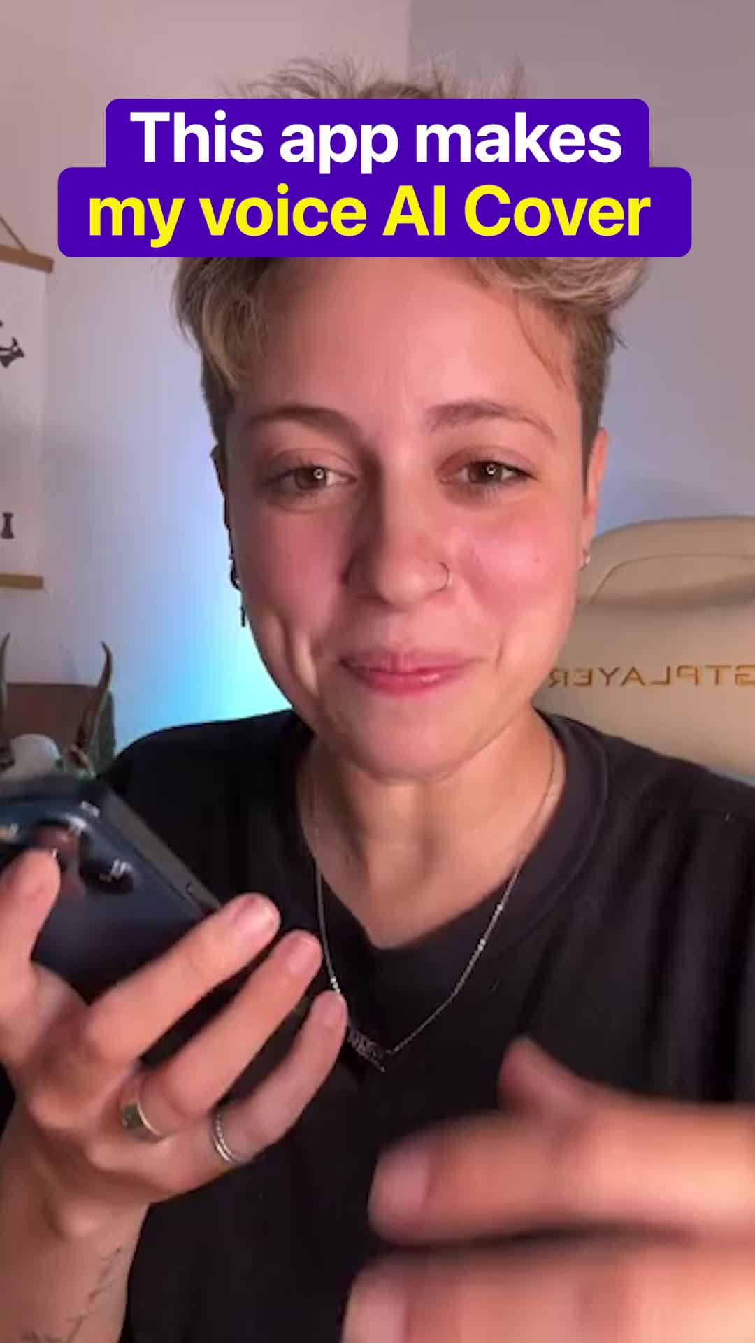Create your own voice AI Cover!