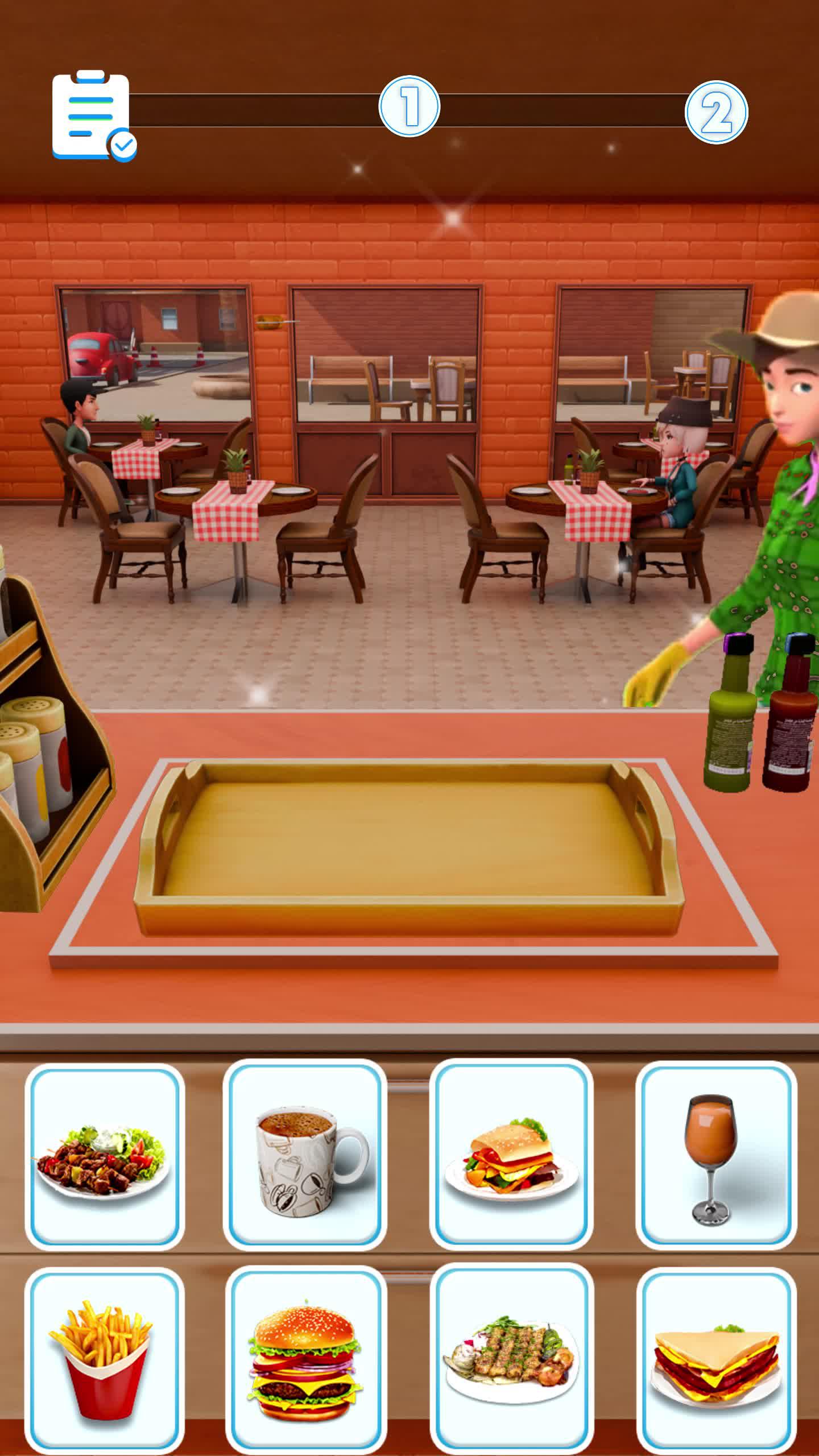 Master the grill! Run your kebab simulator restaurant, cooking and serving happy customers!