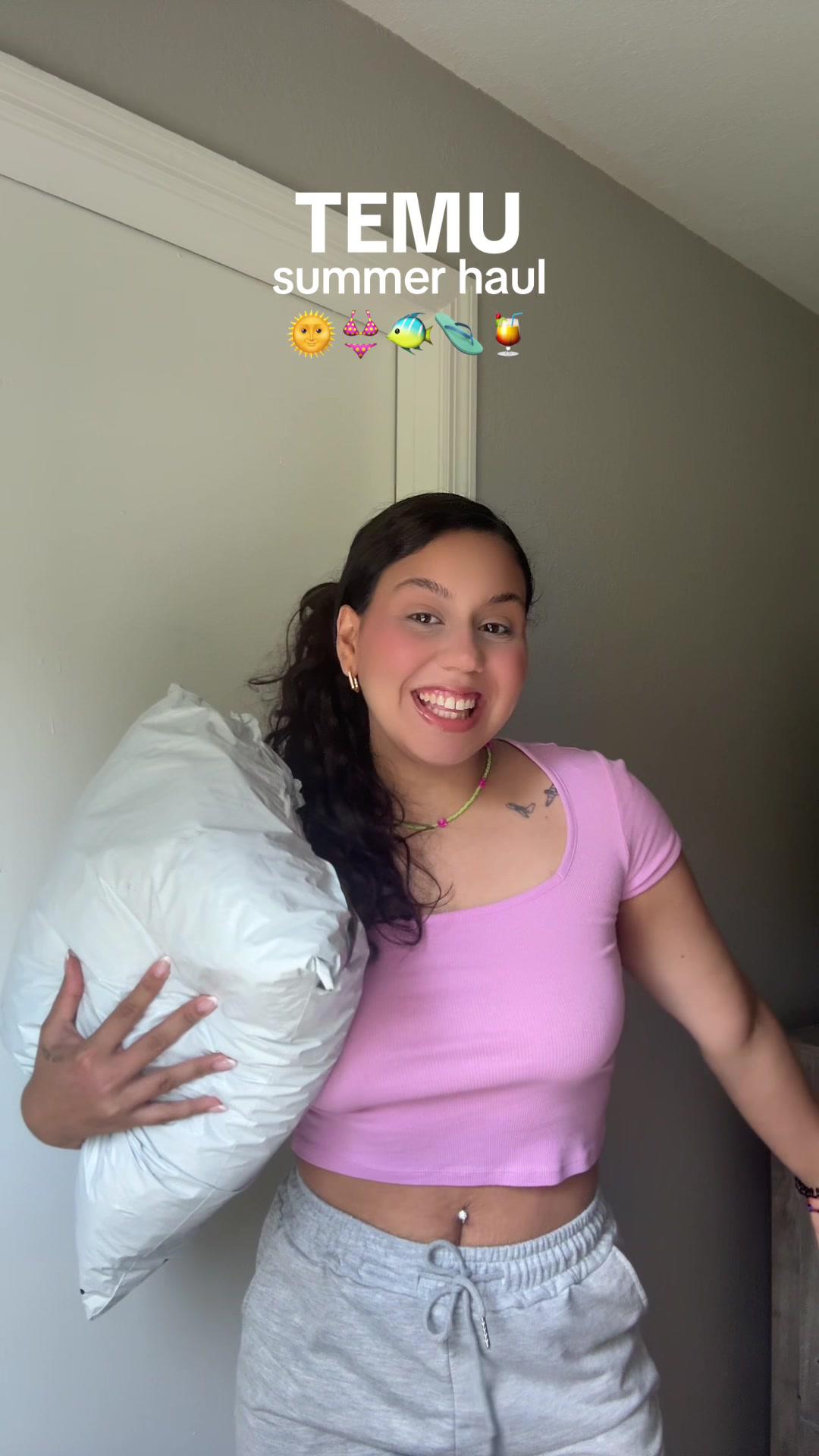 ESTOY ES READY PA SUMMER 🩴🌱🐠🔍code: dnq8479 in #temu searchbar for up to 90% off (app new users only with qualifying orders). 🛒🛍Free shipping on items shipped from Temu, and Free Returns for up to 90 days📦#grwm #summertop #outfitideas #ootd #musthaves #temufinds #temuhaul #eybell #floridalife  bio caption: