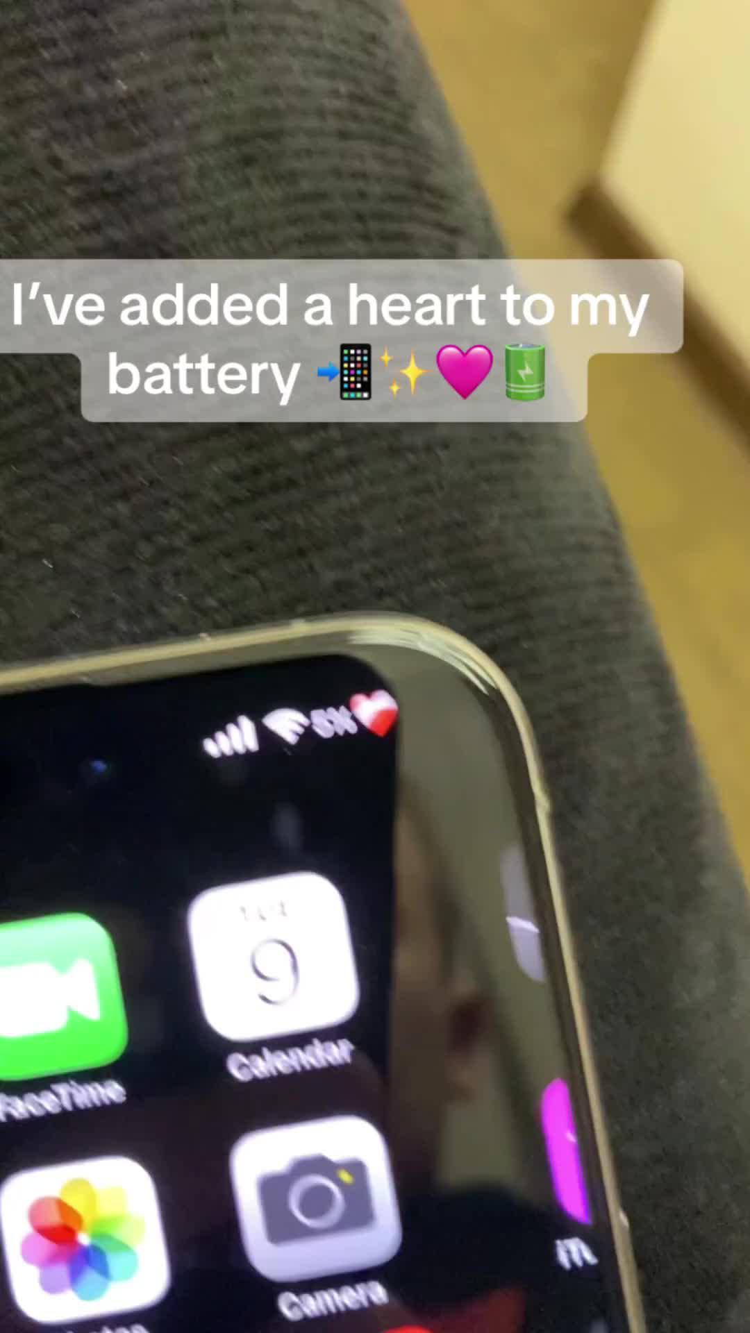 Custimize your phone with interesting battery memos!