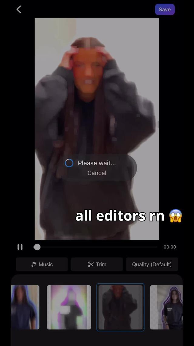 Create velocity edits in one tap! Download and try it now!