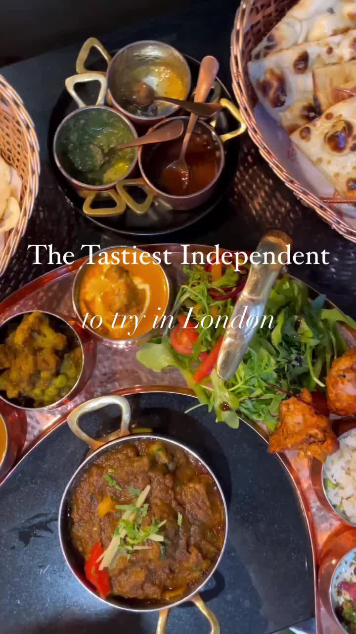 X3 MUST VISIT independent Indian restaurants in London 🇮🇳 For even more fab Indian restaurants in London visit my profile on @bimbleapp ✨ #indianrestaurant #indianfood #indiancuisine #londonrestaurants