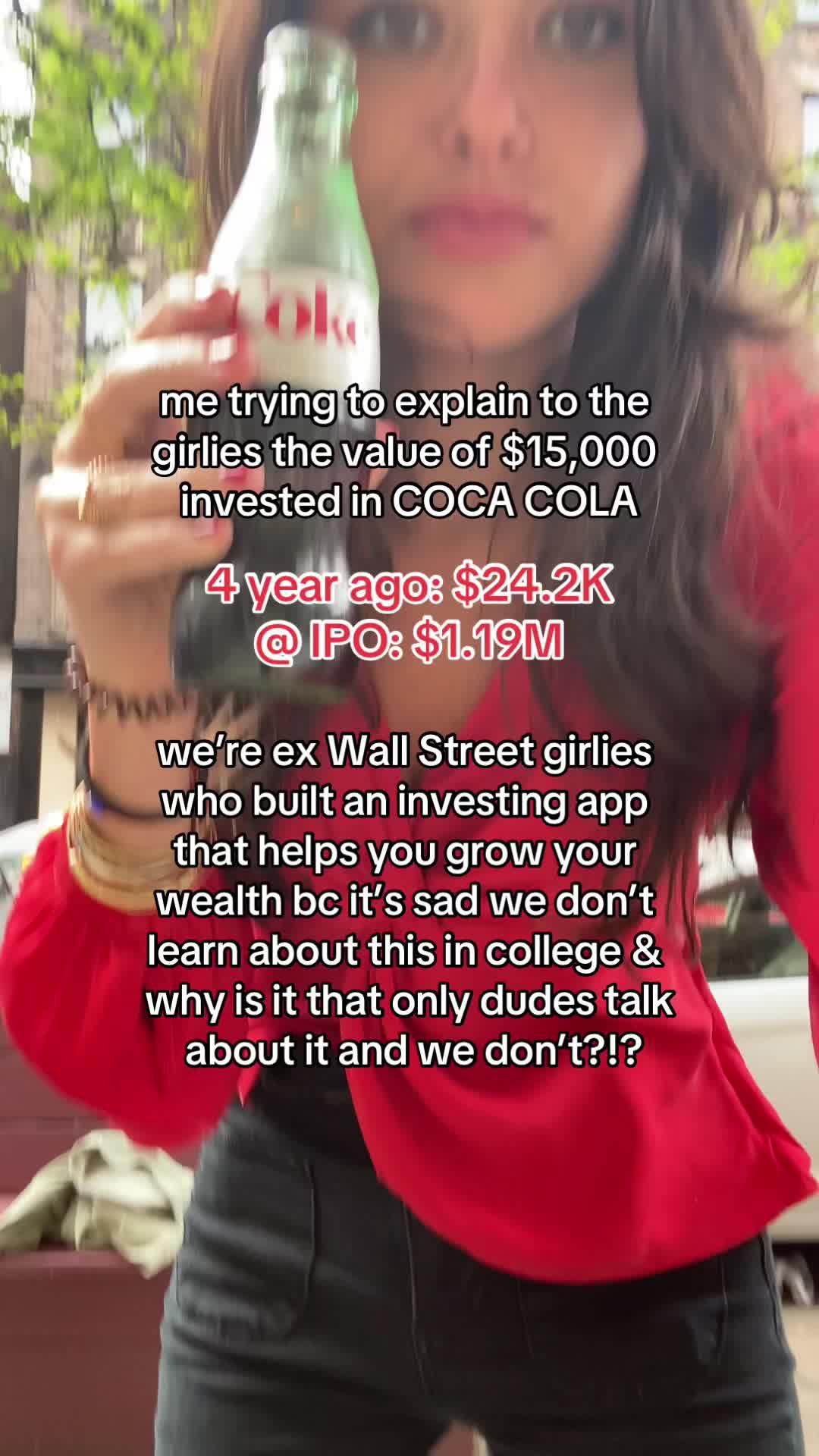 🥤💸 #alineaapp #investingforbeginners