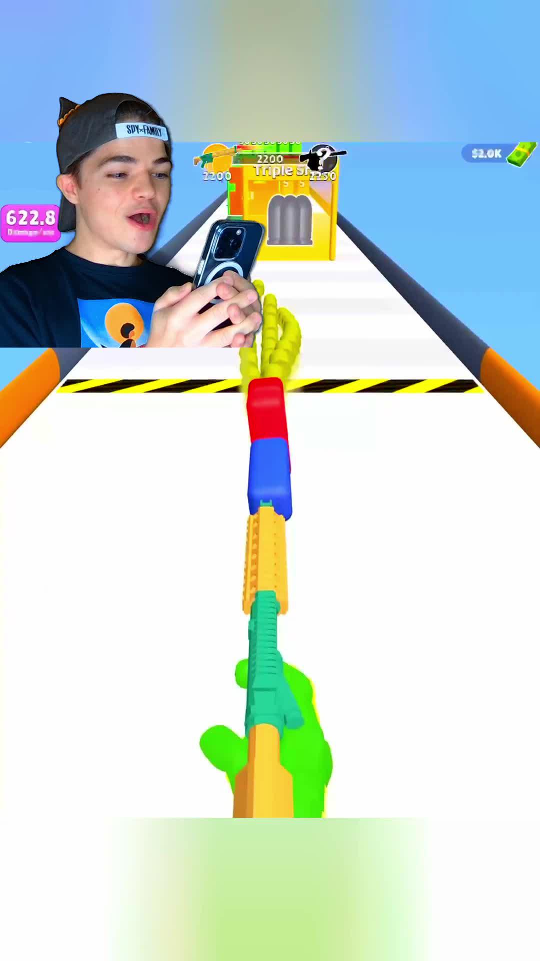 Best Tiktok game ever!! Merge the blocks and hit the goal!!