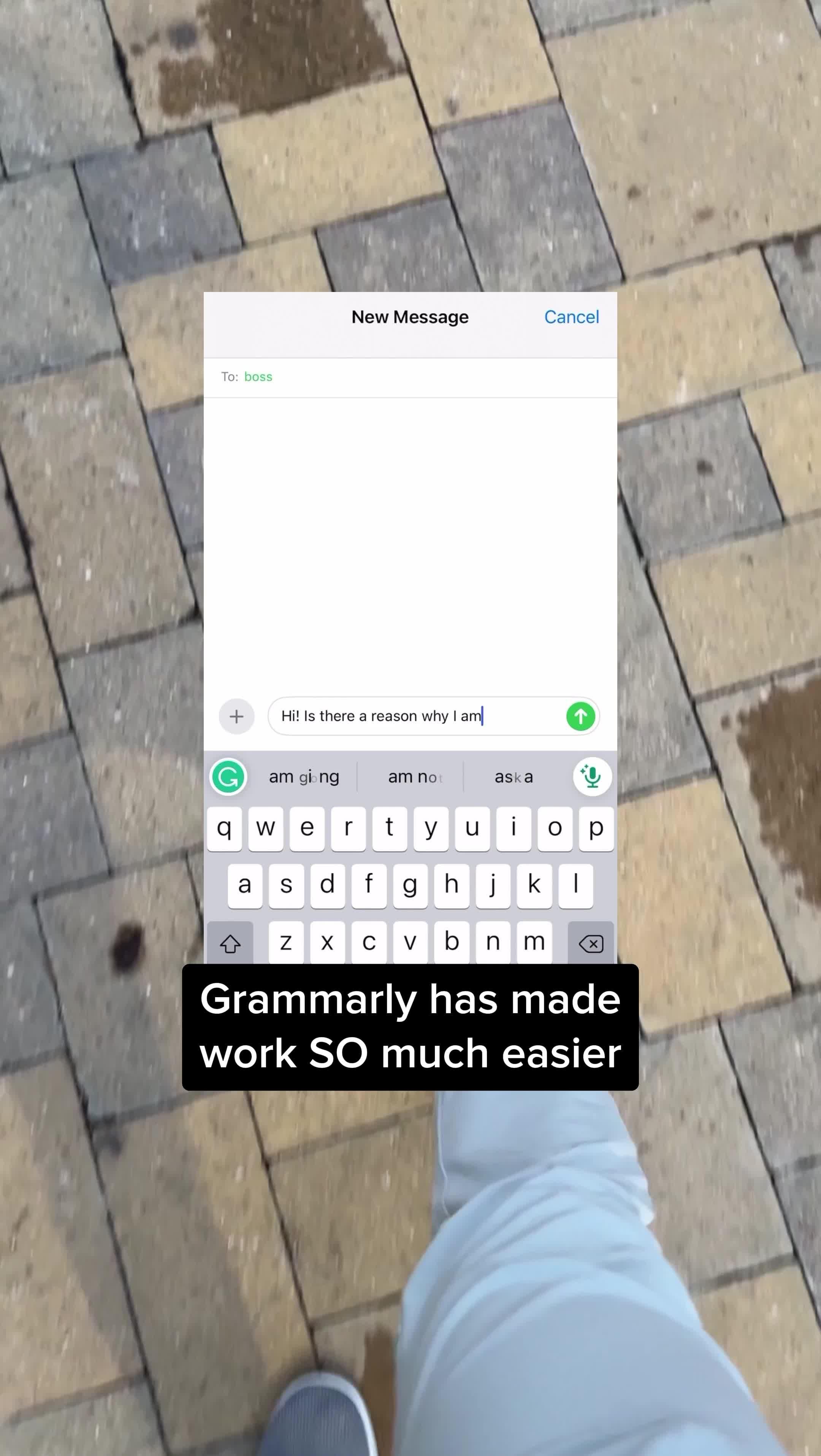 Pick better words, see how you sound, and rewrite in seconds with Grammarly’s free mobile app.