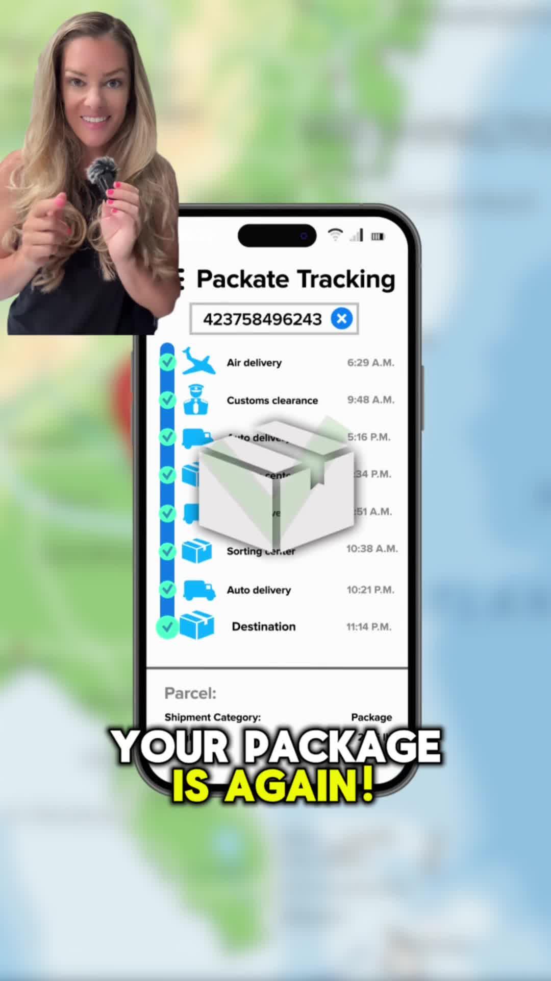 Track all your packages from your favorite online stores