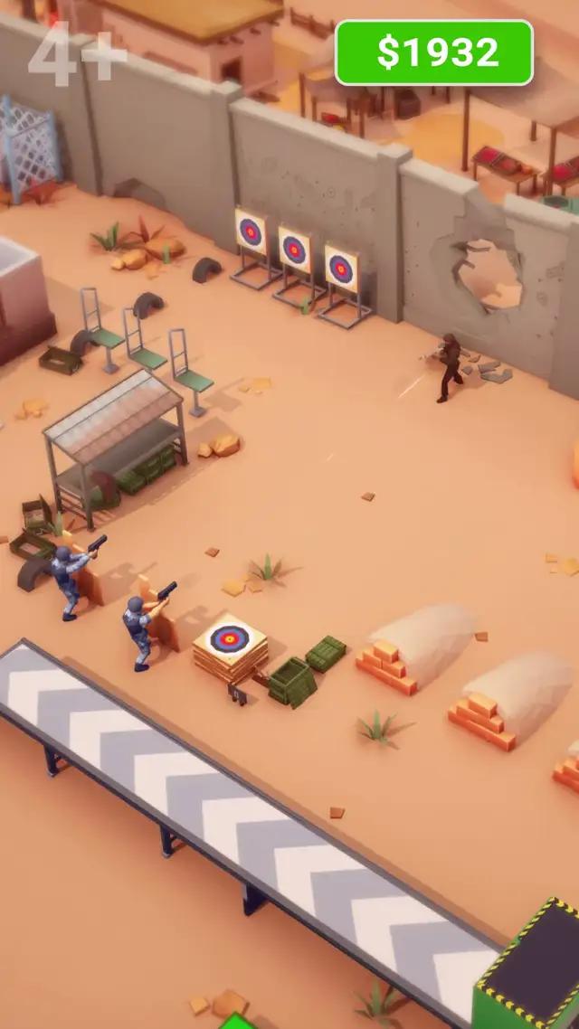 Build and manage your own army in this idle tycoon game!