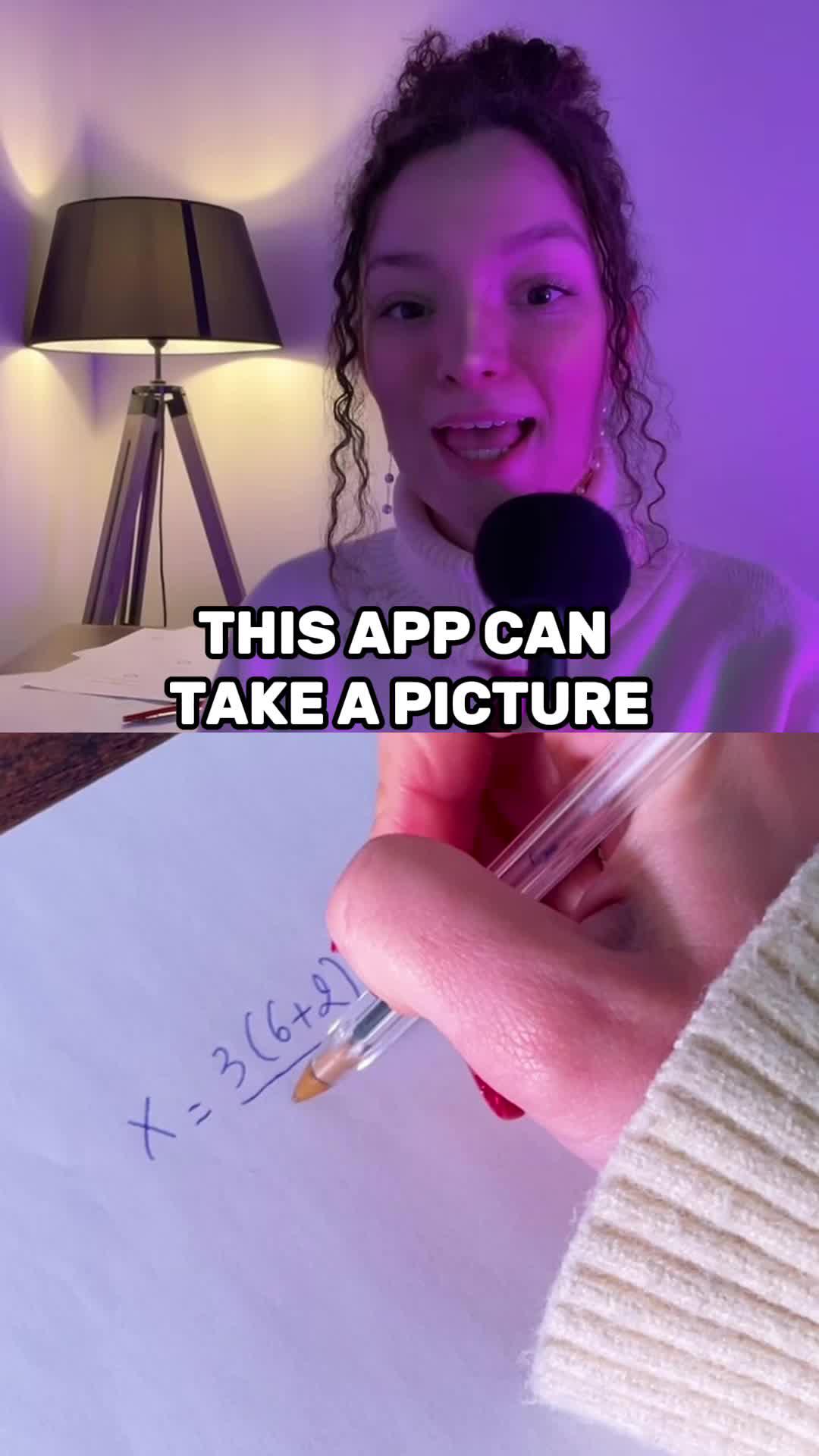 The app is your go-to for answers to all math questions!