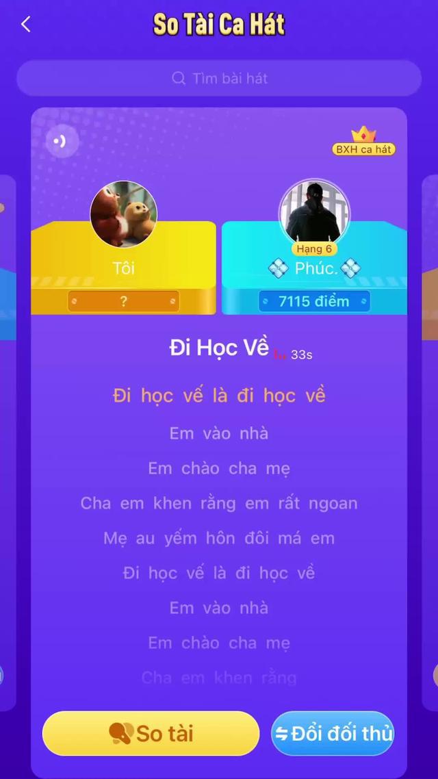 Vào SingNow PK ngay!