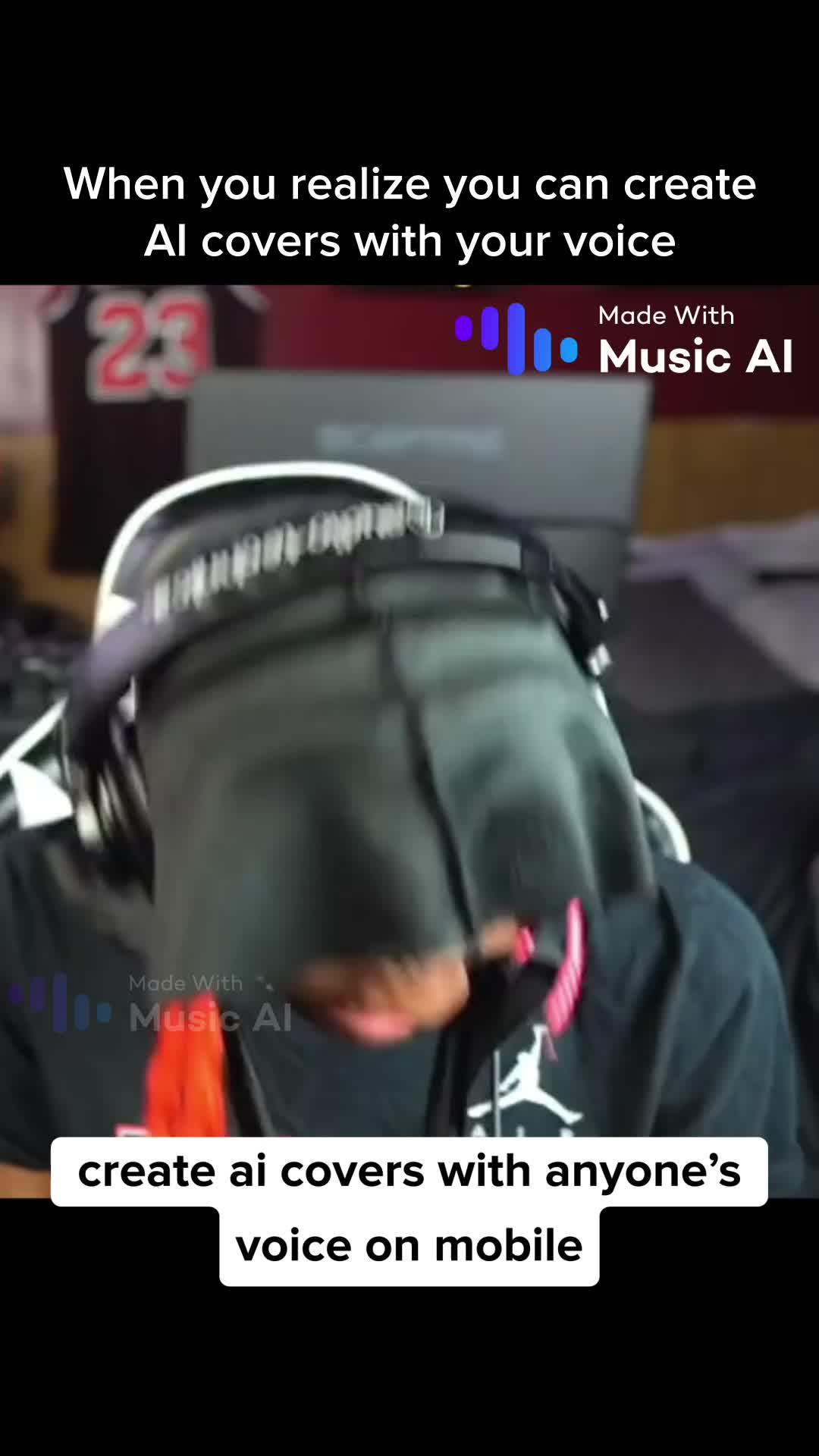 Create AI covers with your own voice on mobile