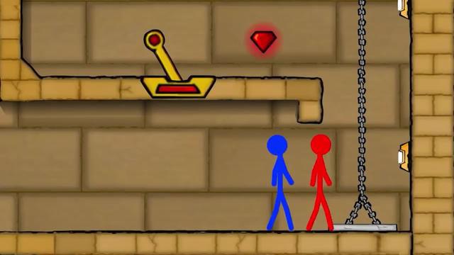 Stickman Red And Blue is an addictive puzzle game where you have to embody both characters