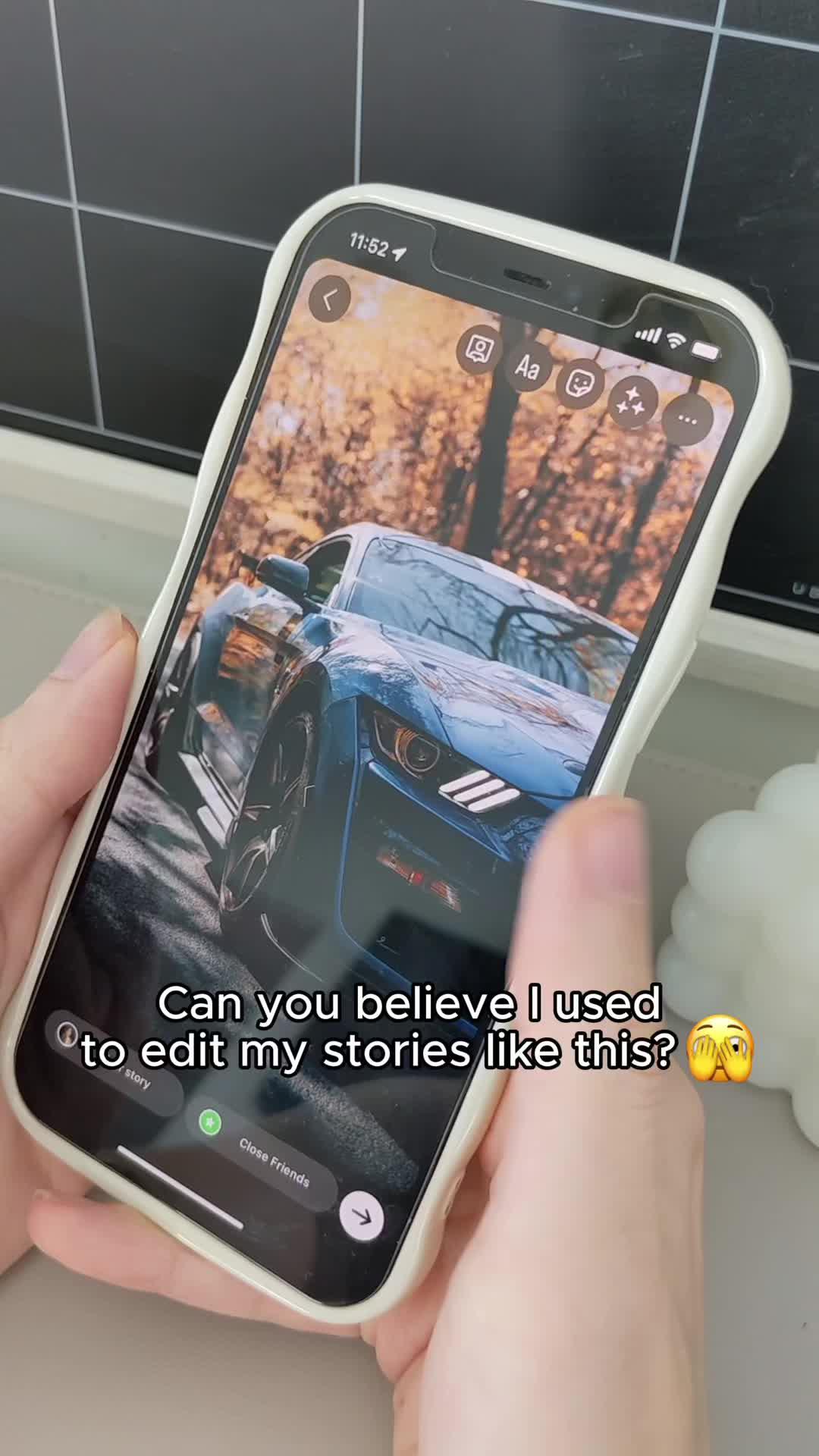 Create cool edits in seconds with Instories app. Download today 📲