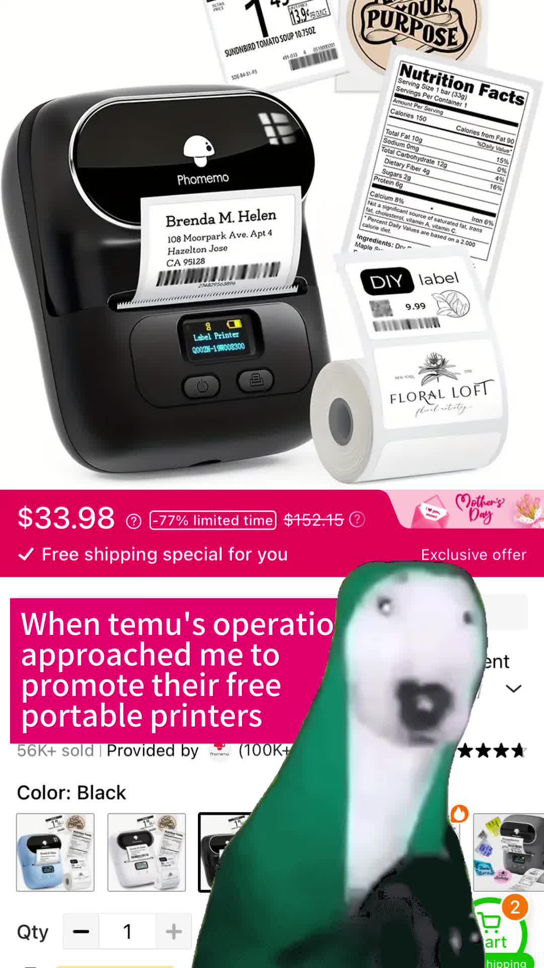 🆓FREE GIFT!!!! FREE SHIPPING!!!❤️ ⚡🎁A.R.M.Y/DIVE/blink get this item for free now!!! @temu 🔥Only for new app users with qualifying orders🔥 👉Click LINK 🔍 to get this item for free！ 💕Free shipping & Free returns now #Temu #freetemuhaul #zerotemuhaul #fallaesthetic #haul #free99 #minihaul #fashioninfluencer #tryonhaul #instagood #fyp #trending #savemoney #shopping#home#homedecor#BTS#bts#ive