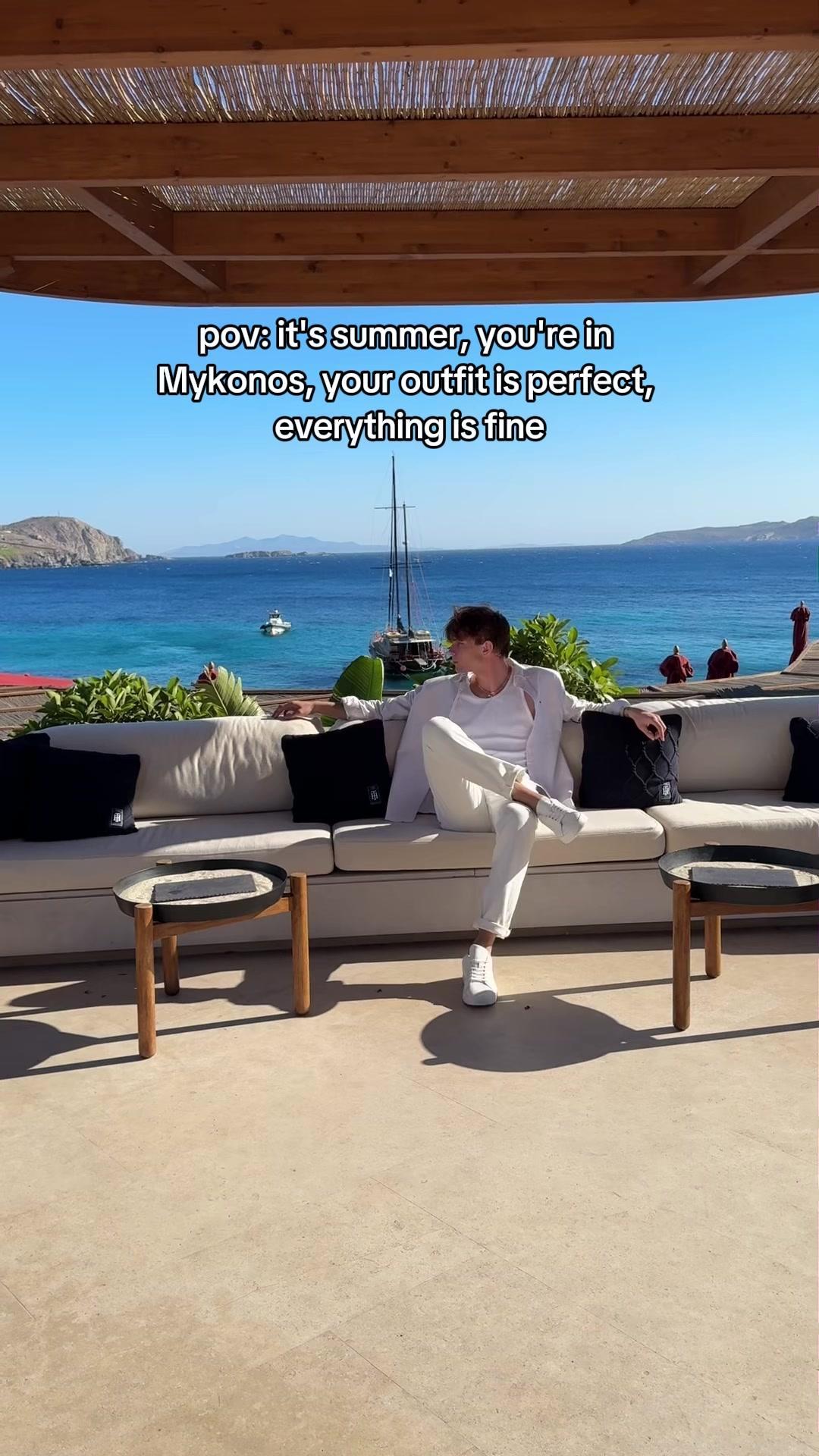 Mentally we are in Mykonos having a dreamy summer with @Tommy Hilfiger and @Nils Kuesel 😍☀️ #TommyHilfiger #TommyFamily